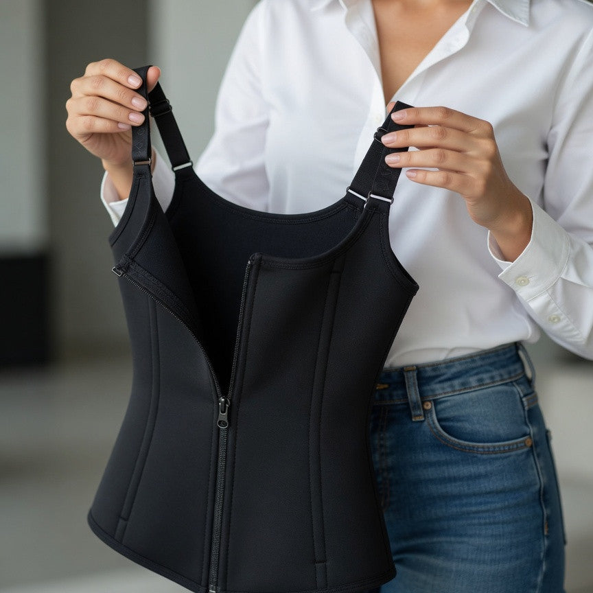 Waist Trainer Corset Black Shapewear