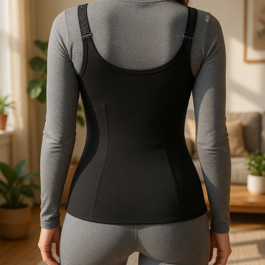 Waist Trainer Corset Black Shapewear