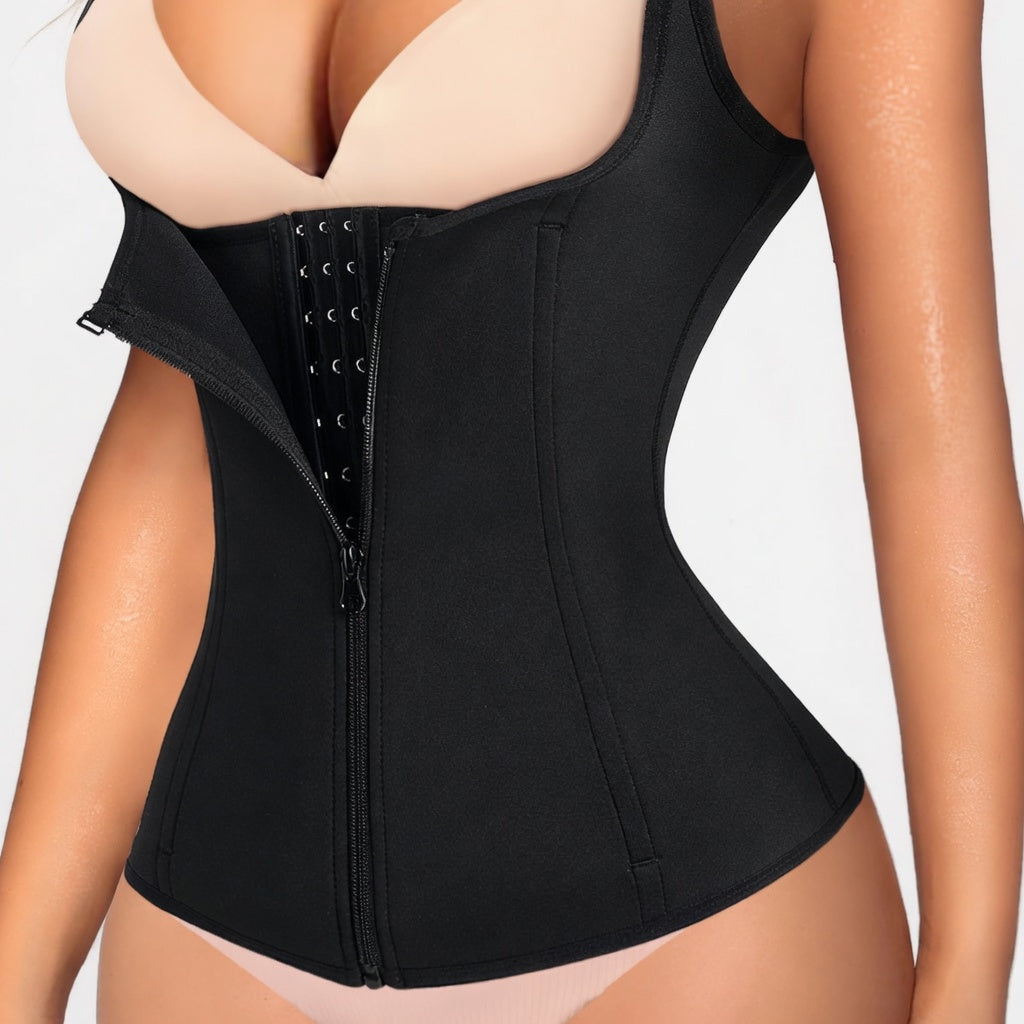 Waist Trainer Corset Black Shapewear